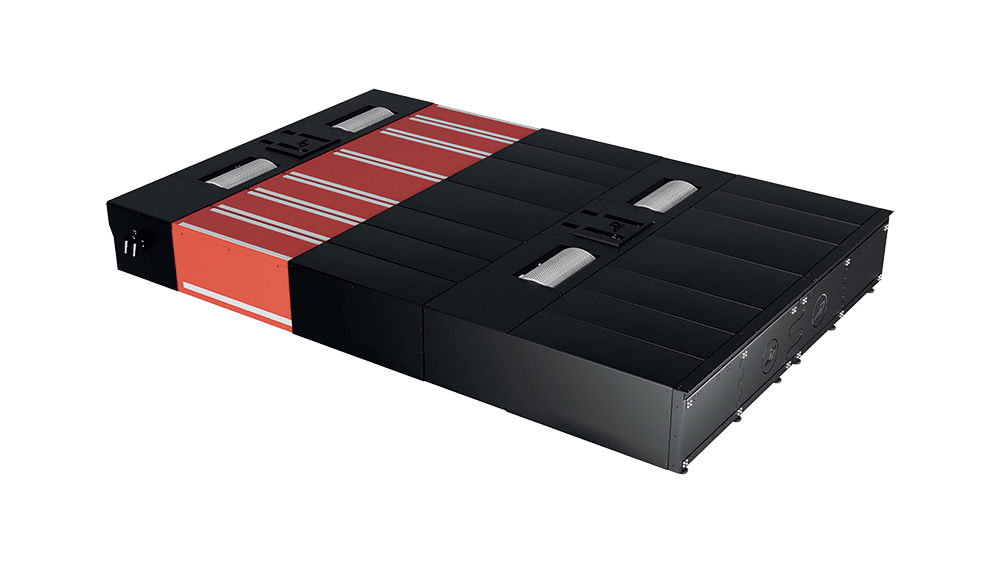 Render prodotto Dynomag AWD Roller con rulli e piattaforma modulare