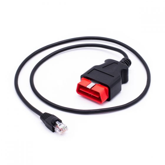Connection cable: male OBD to RJ45