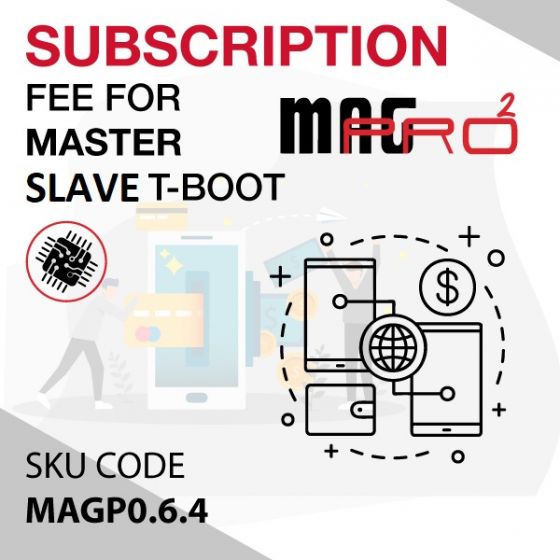 Subscription fee for MASTER / SLAVE T-BOOT