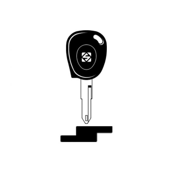 Silca transponder key for Renault NE73TE
