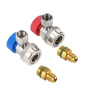 Service Coupling High and Low R134a with adapters