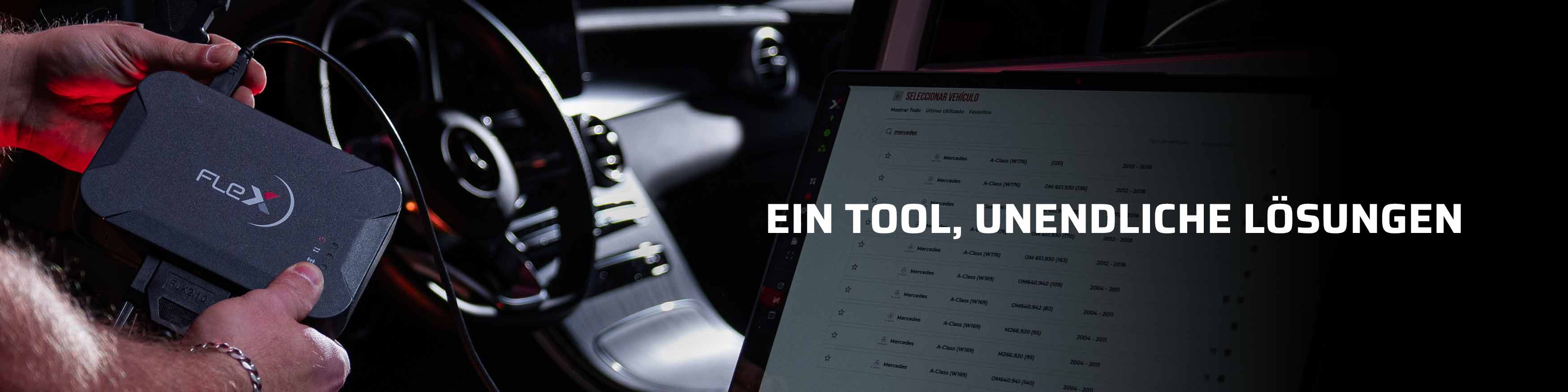 Flex Strumento per il chiptuning Flex ECU- und TCU-Programmiergerät