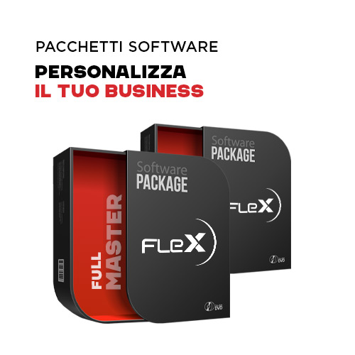 Flex programmatore centraline pacchetti software