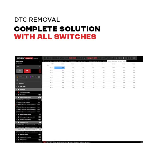 stagex remapping software dtc removal