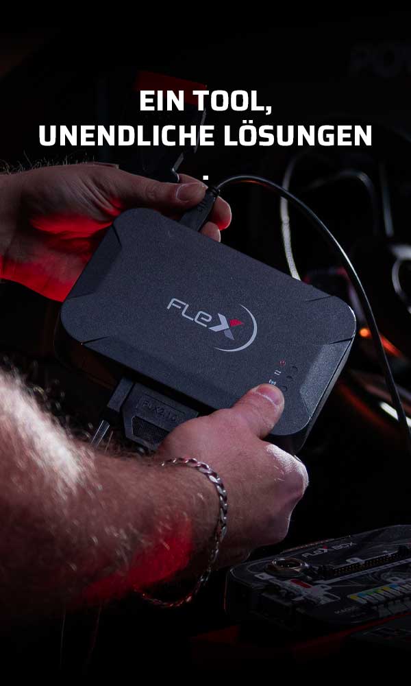 Flex Strumento per il chiptuning Flex ECU- und TCU-Programmiergerät